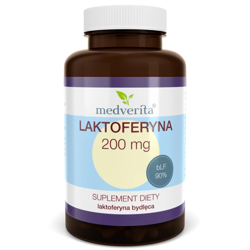 Medverita - Laktoferyna FORTE 200 mg - 60 kapsułek